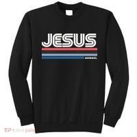Retro Jesus King Sweatshirt thumb 0