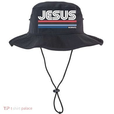 Retro Jesus King Bucket Hat