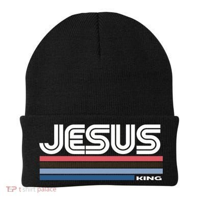 Retro Jesus King Beanie