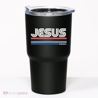 Retro Jesus King Tumbler thumb 0