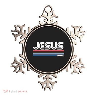 Retro Jesus King Ornament