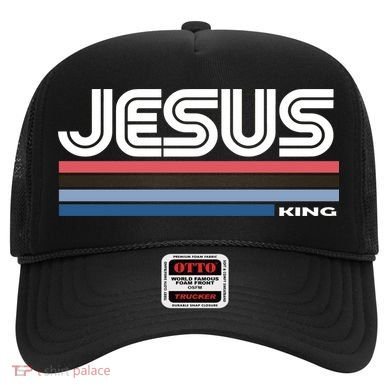 Retro Jesus King Hat