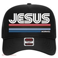 Retro Jesus King Hat thumb 0