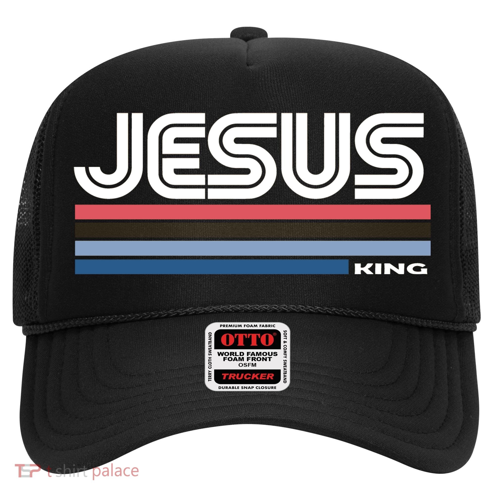 Retro Jesus King Hat