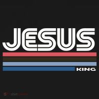 Retro Jesus King Tote Bag thumb 4
