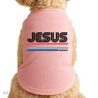 Retro Jesus King Doggie Tank thumb 0