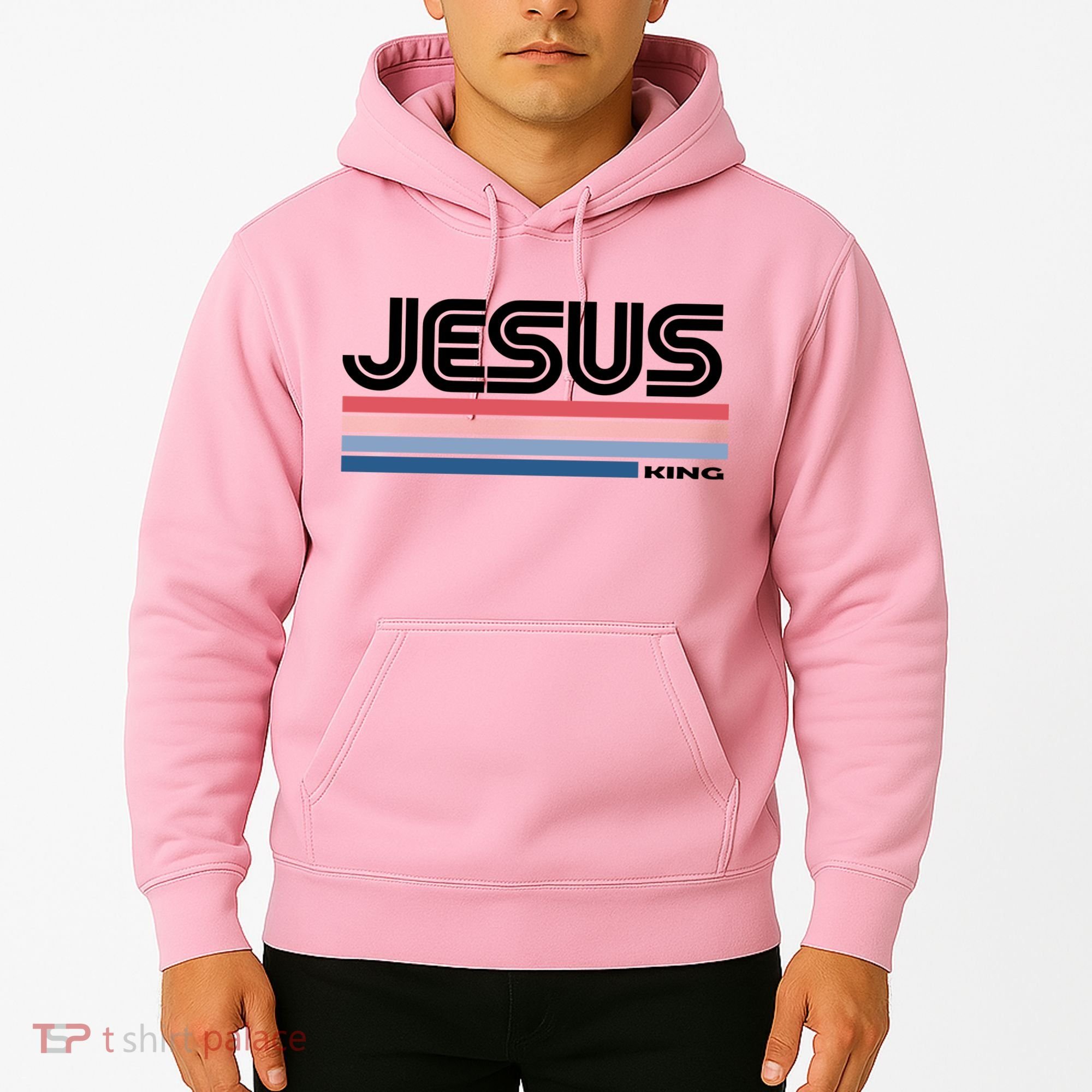 Retro Jesus King Hoodie
