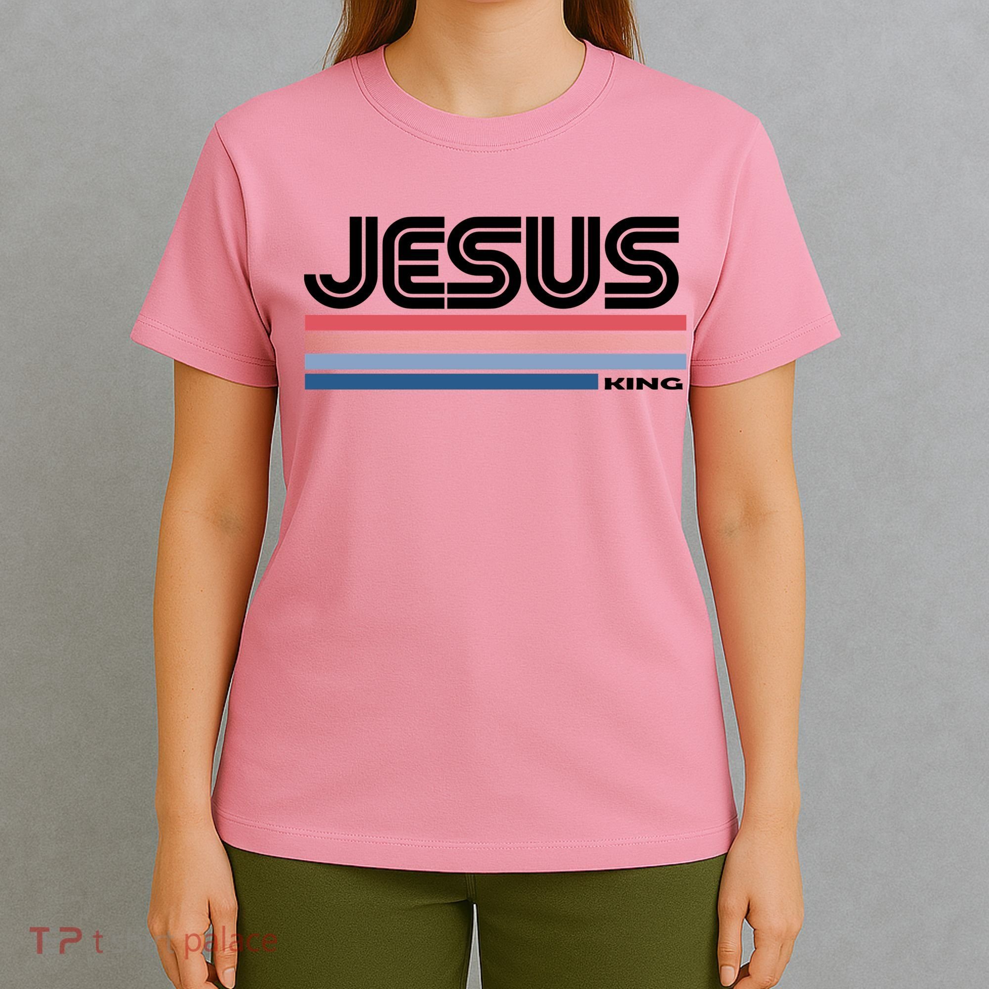 Retro Jesus King T-Shirt