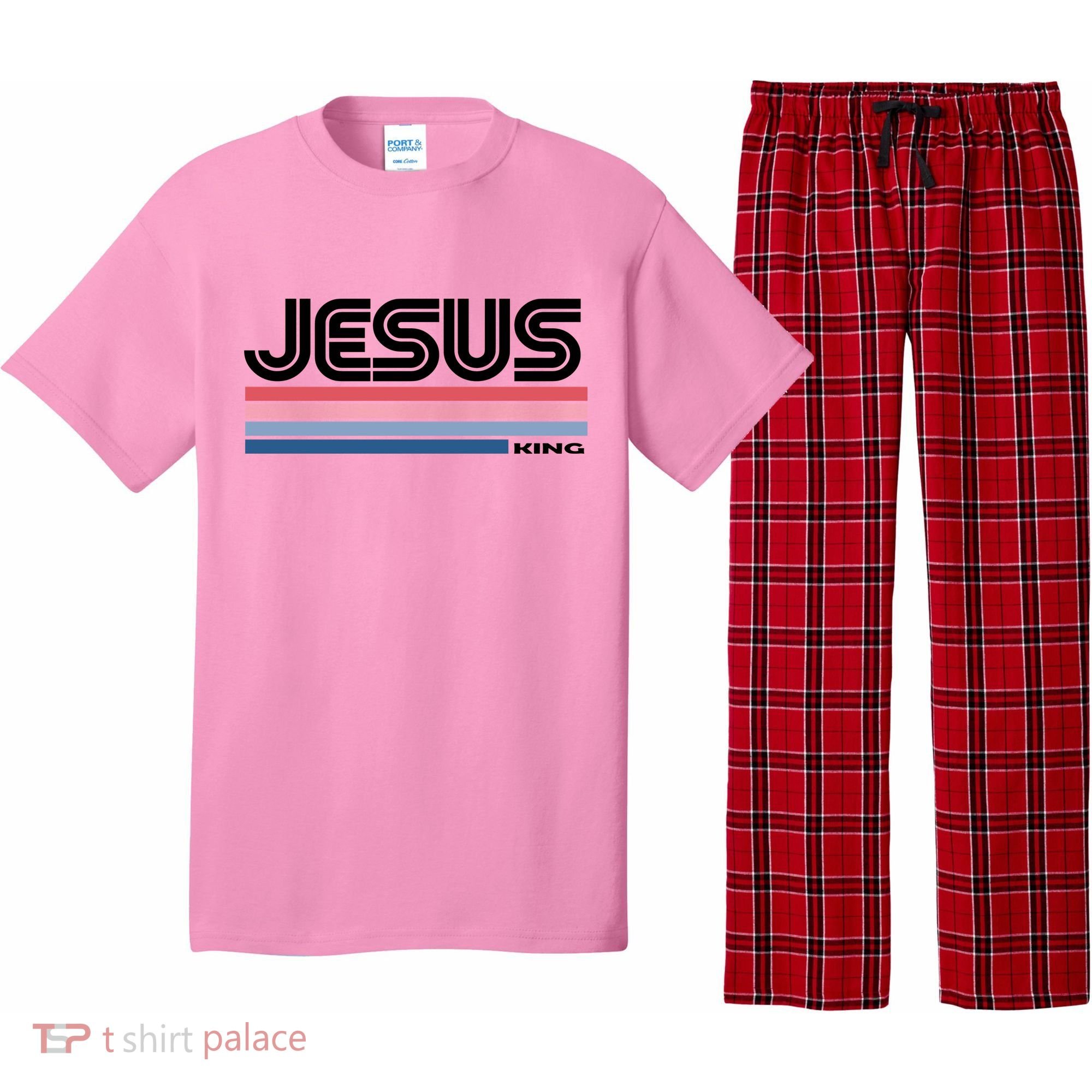 Retro Jesus King Pajama Set