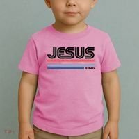 Retro Jesus King Toddler T-Shirt thumb 2