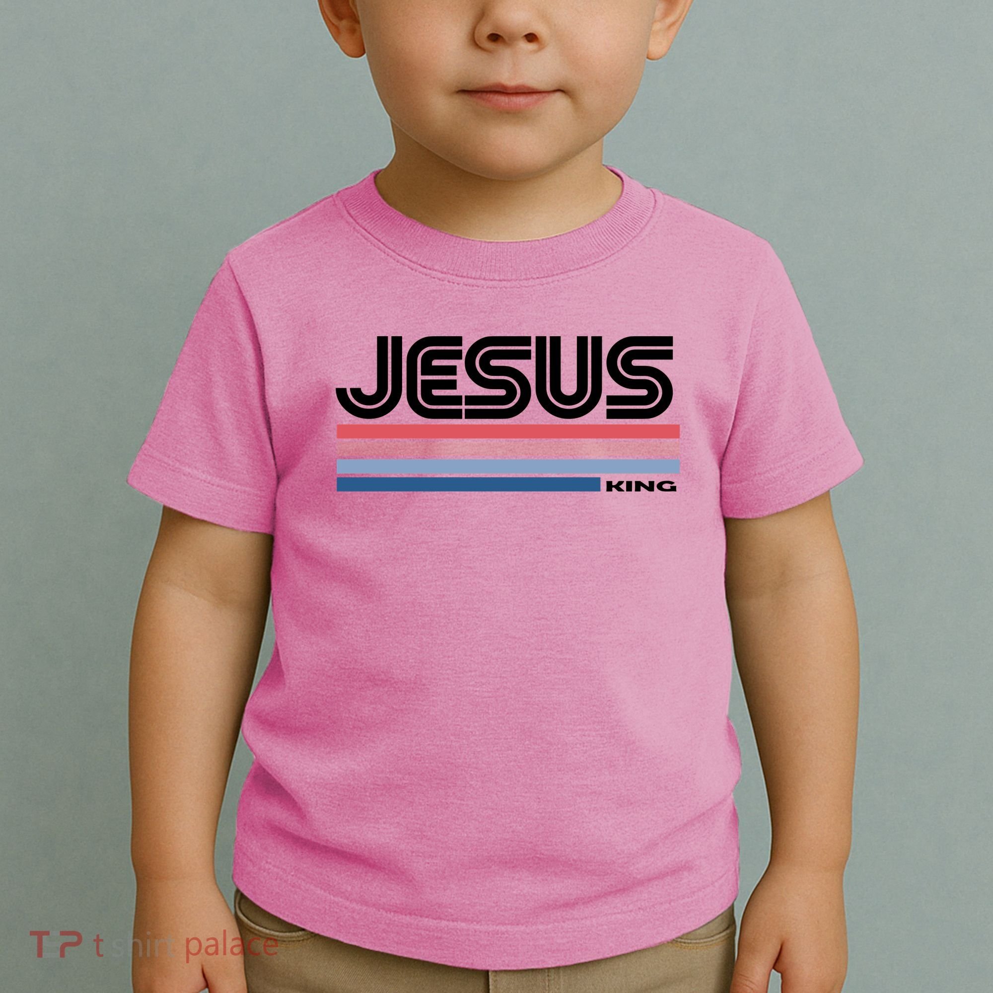 Retro Jesus King Toddler T-Shirt