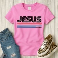 Retro Jesus King Women's T-Shirt thumb 3