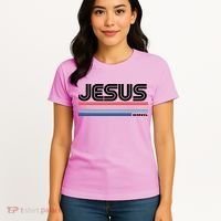 Retro Jesus King Women's T-Shirt thumb 4