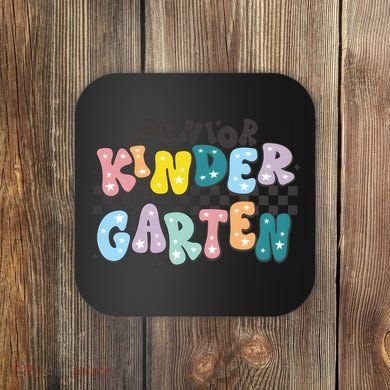 Retro Junior Kindergarten Coaster