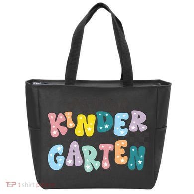 Retro Junior Kindergarten Tote Bag