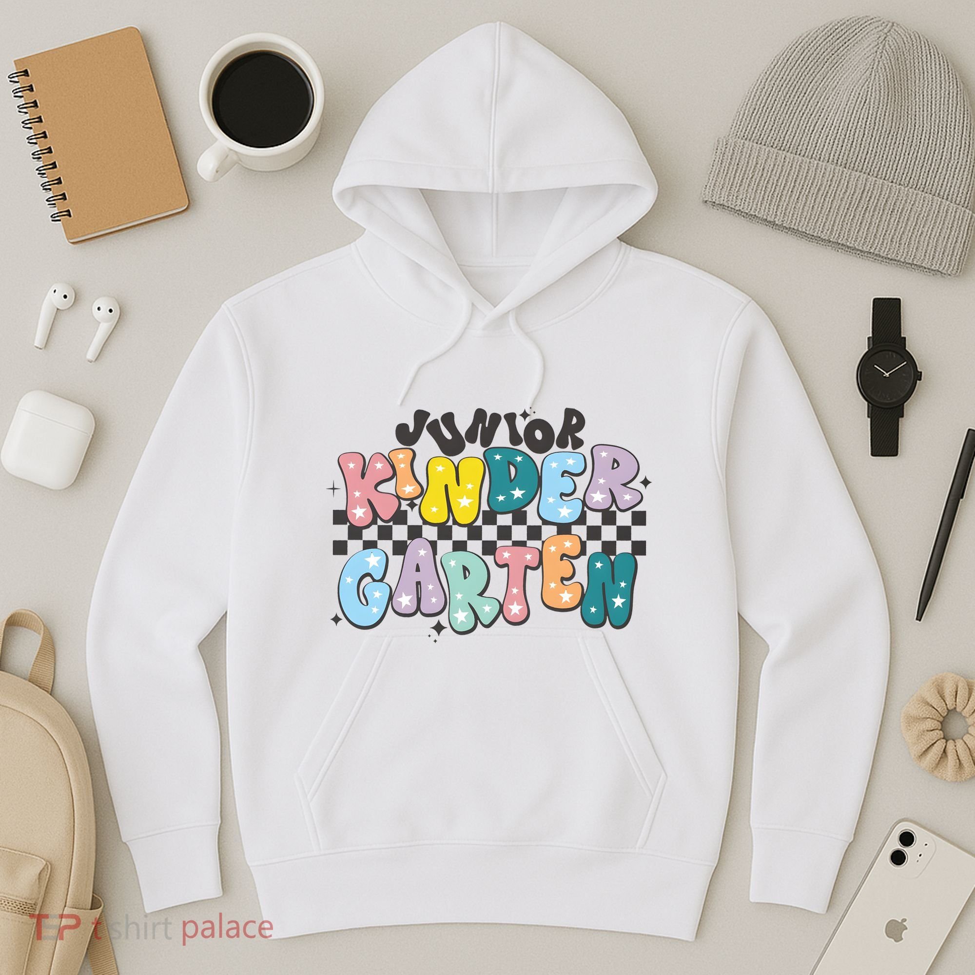 Retro Junior Kindergarten Hoodie