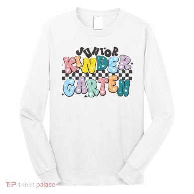 Retro Junior Kindergarten Long Sleeve Shirt