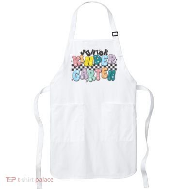 Retro Junior Kindergarten Apron