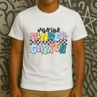 Retro Junior Kindergarten T-Shirt thumb 3