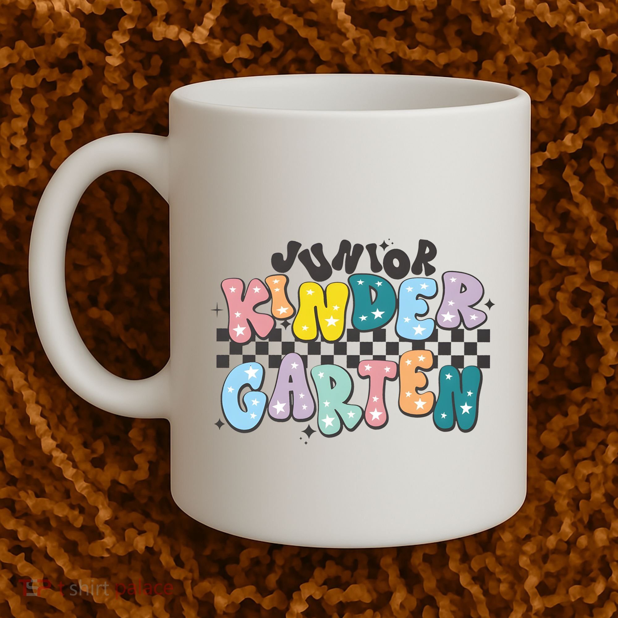 Retro Junior Kindergarten Coffee Mug