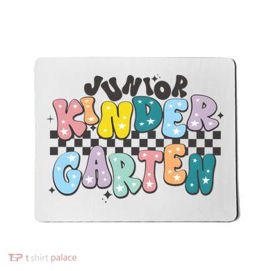 Retro Junior Kindergarten Mousepad
