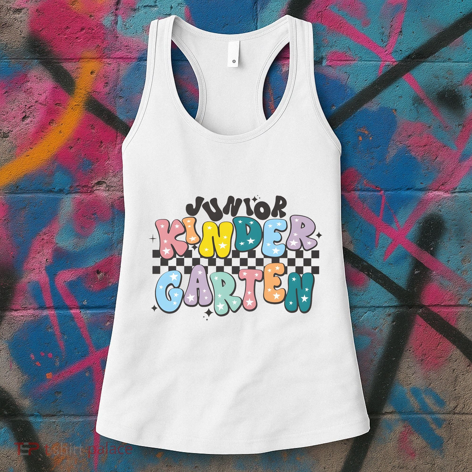 Retro Junior Kindergarten Women's Tank Top