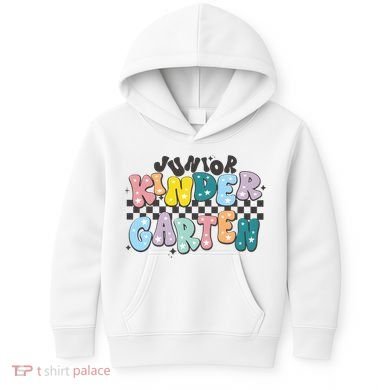 Retro Junior Kindergarten Kids Hoodie