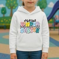 Retro Junior Kindergarten Kids Hoodie thumb 3