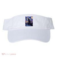 Retro Japanese Kaiju Monster Starry Night Parody Visor thumb 0