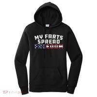 Redneck Joke My Farts Spread Freedom Sarcastic Country Gift Women's Hoodie thumb 0