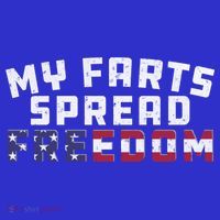 Redneck Joke My Farts Spread Freedom Sarcastic Country Gift Mousepad thumb 1