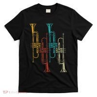 Retro Jazz Music Trumpeter Gifts Trumpet T-Shirt thumb 0
