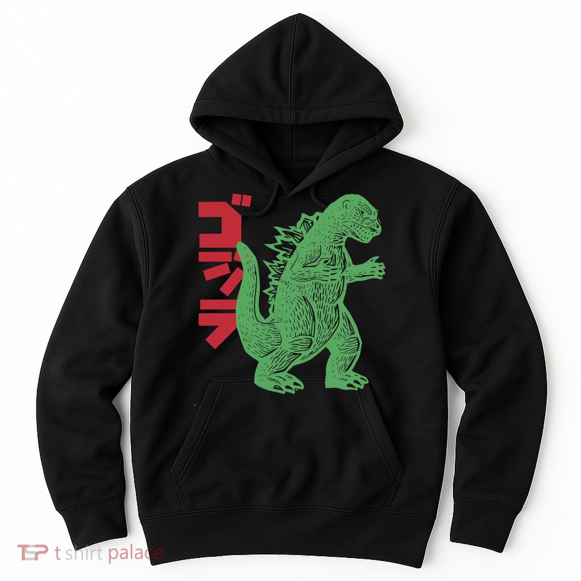 Retro Japanese Monster Movie Inspired Hoodie