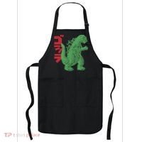 Retro Japanese Monster Movie Inspired Apron thumb 0