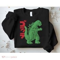 Retro Japanese Monster Movie Inspired Sweatshirt thumb 2