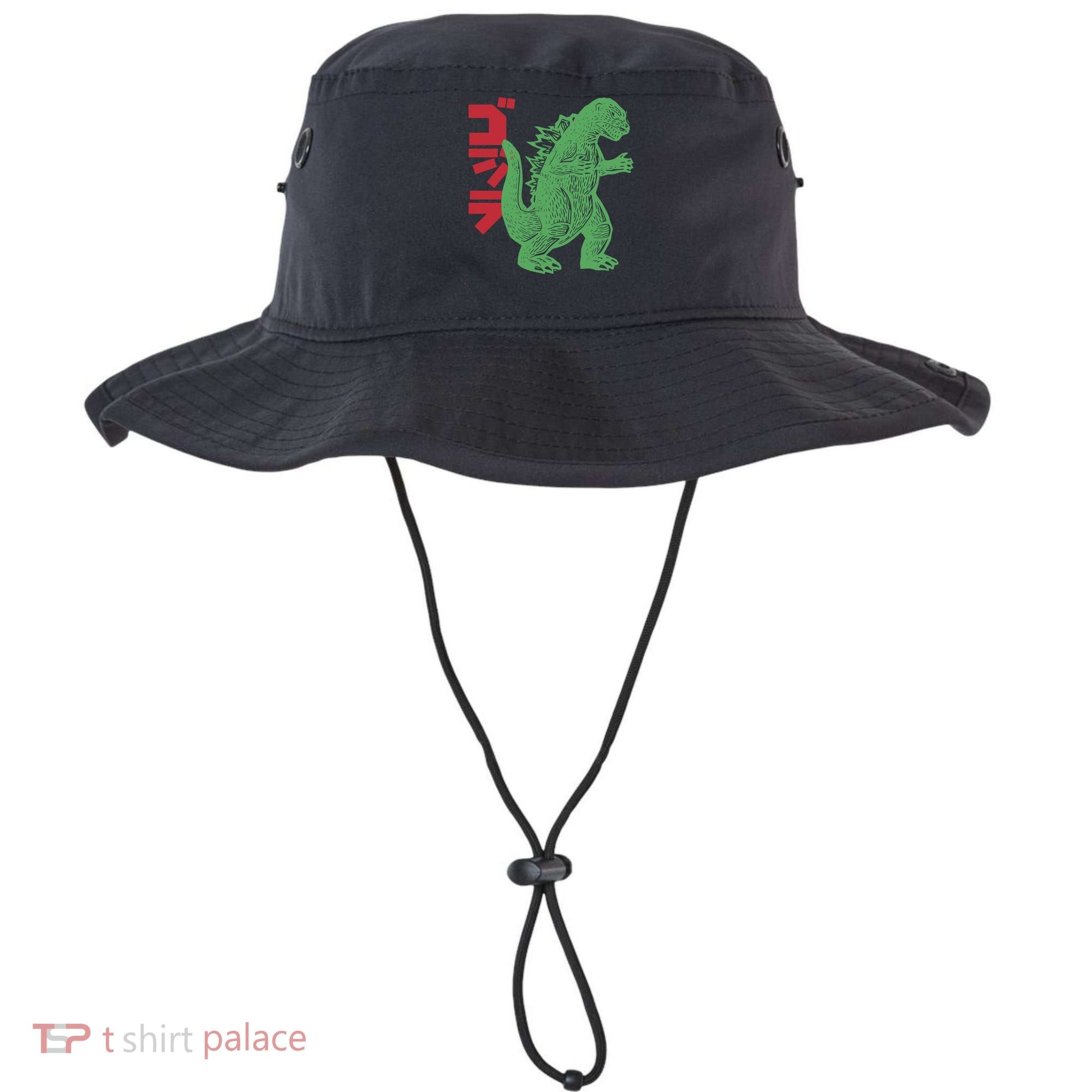 Retro Japanese Monster Movie Inspired Bucket Hat