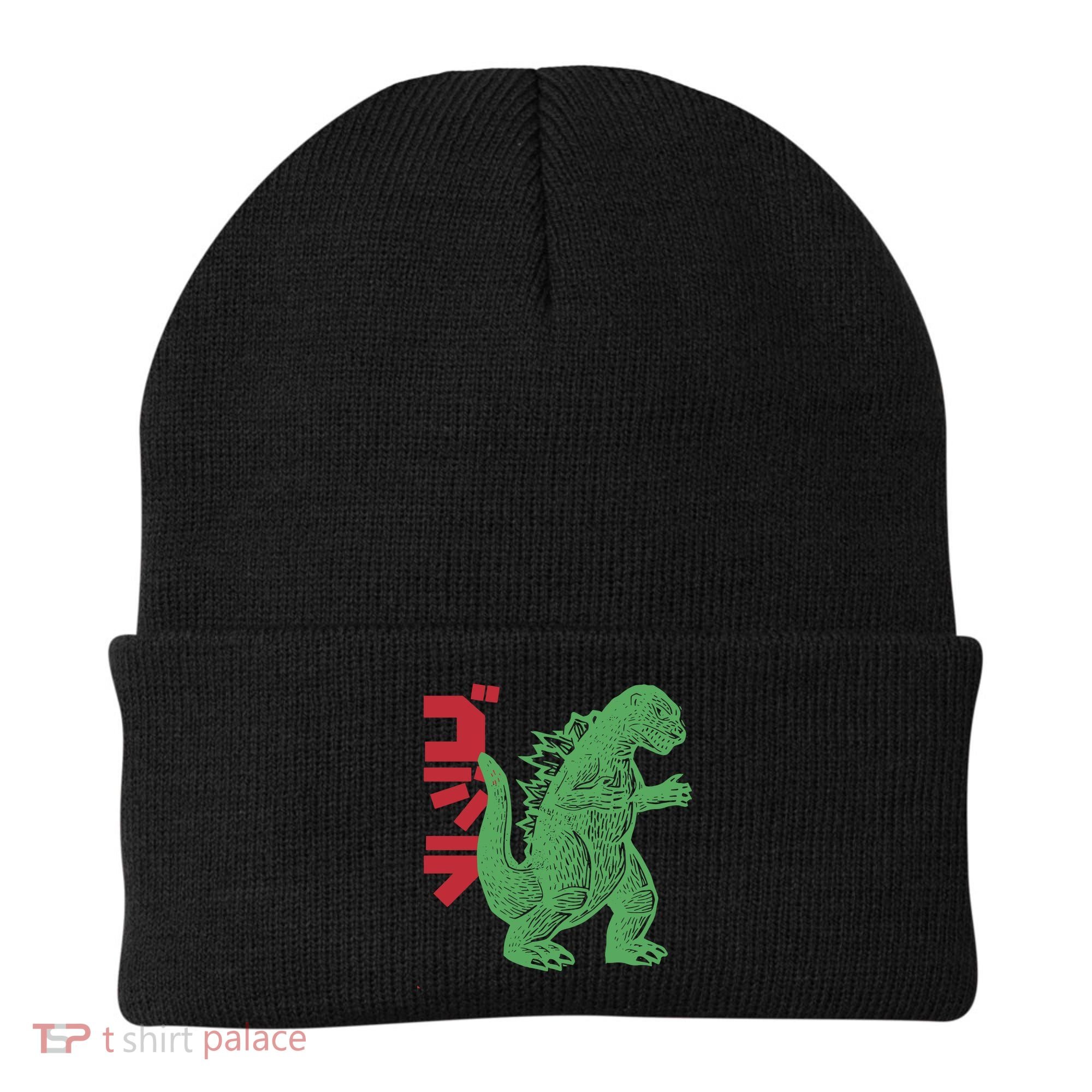 Retro Japanese Monster Movie Inspired Beanie