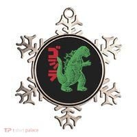 Retro Japanese Monster Movie Inspired Ornament thumb 0