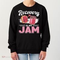 Recovery Jam Narcotics Anonymous Na Aa Sober Sobriety Women's Sweatshirt thumb 0