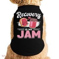 Recovery Jam Narcotics Anonymous Na Aa Sober Sobriety Doggie Tank thumb 0