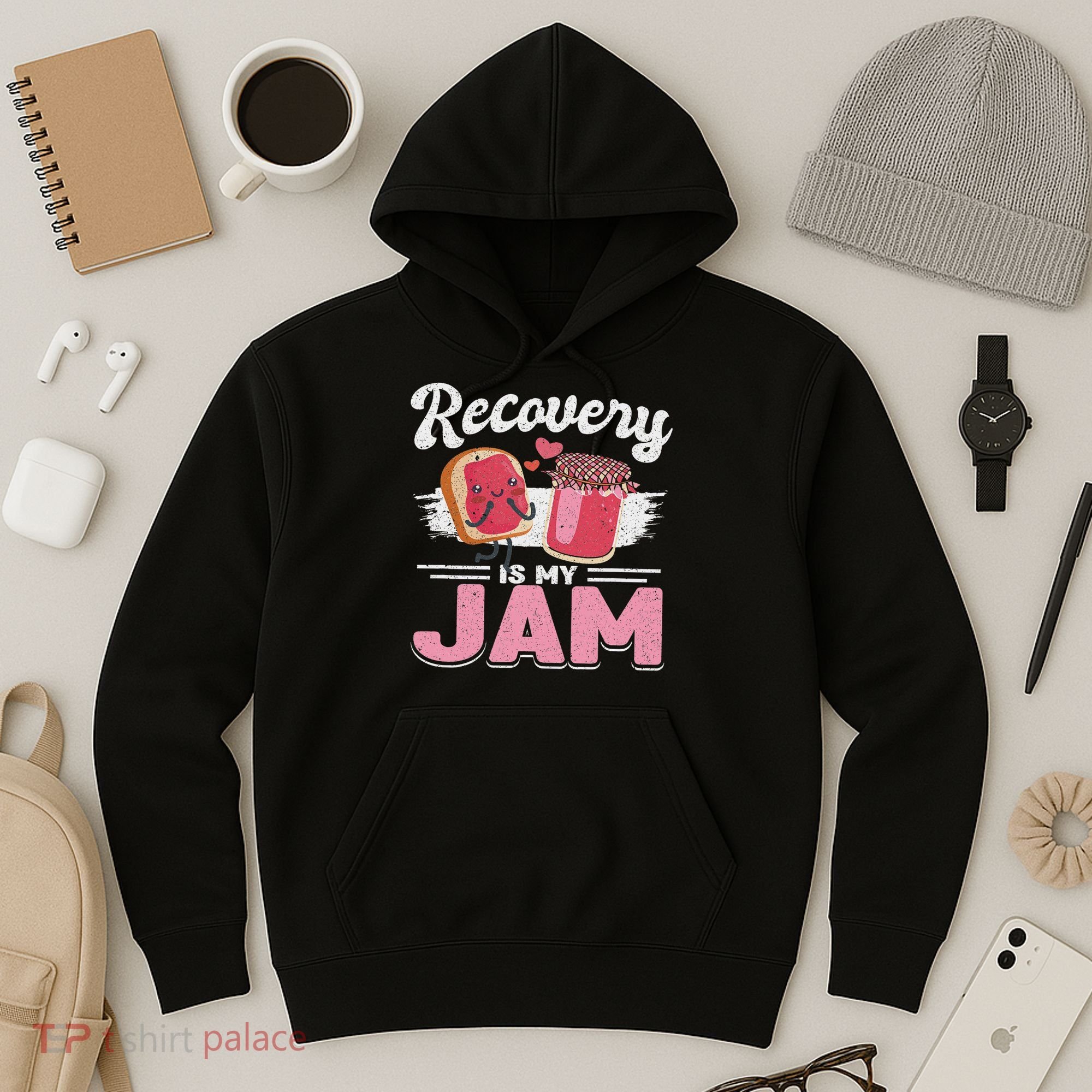 Recovery Jam Narcotics Anonymous Na Aa Sober Sobriety Hoodie