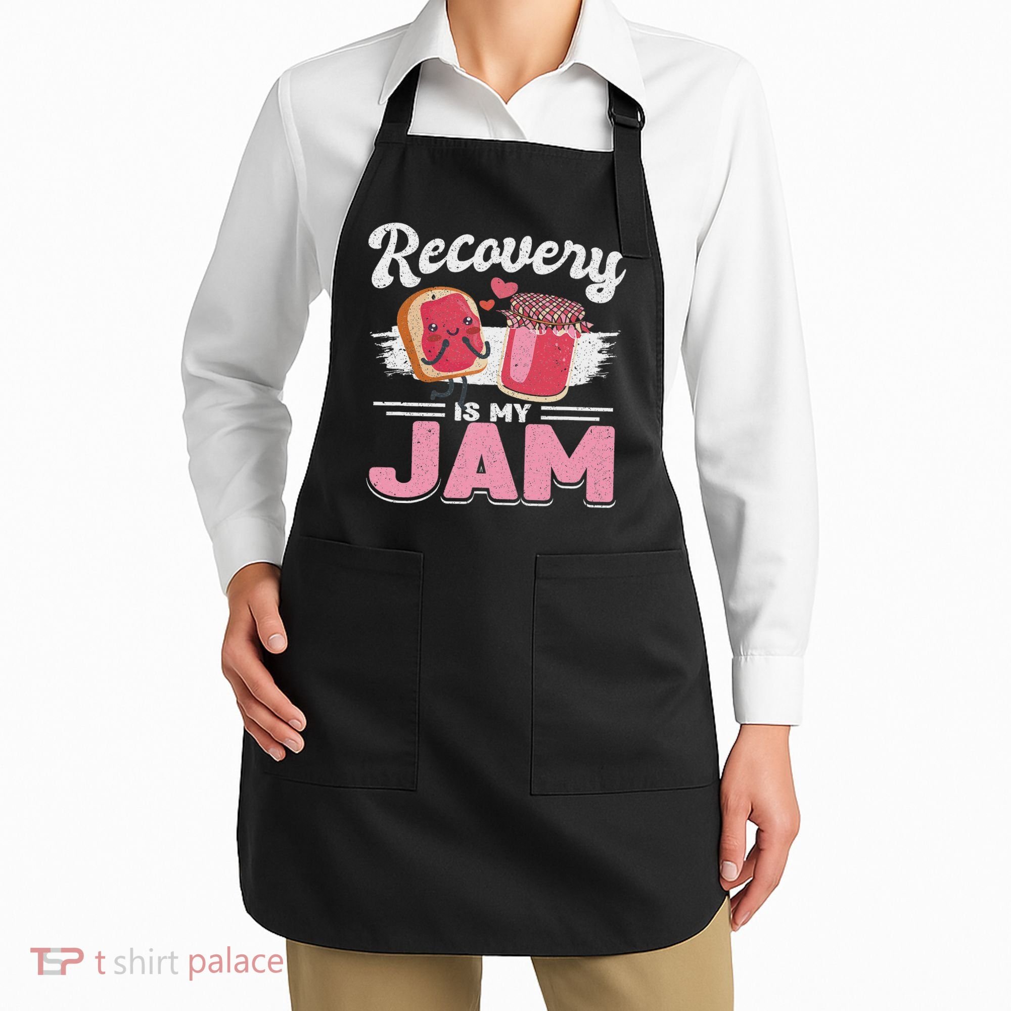 Recovery Jam Narcotics Anonymous Na Aa Sober Sobriety Apron
