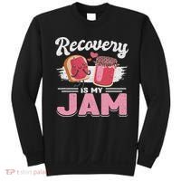 Recovery Jam Narcotics Anonymous Na Aa Sober Sobriety Sweatshirt thumb 0