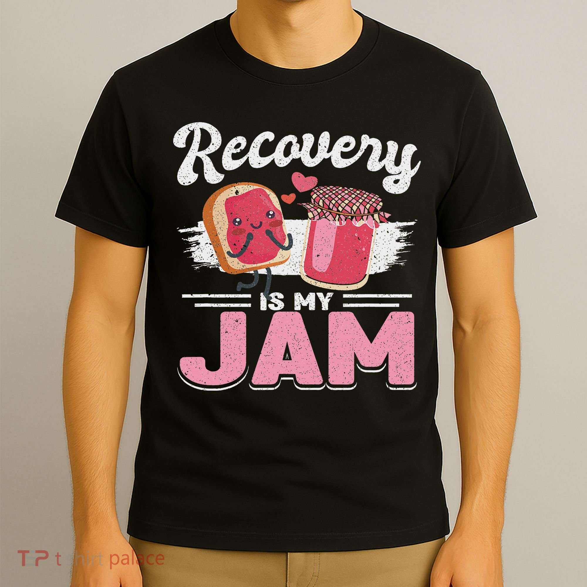 Recovery Jam Narcotics Anonymous Na Aa Sober Sobriety T-Shirt