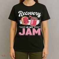 Recovery Jam Narcotics Anonymous Na Aa Sober Sobriety T-Shirt thumb 4