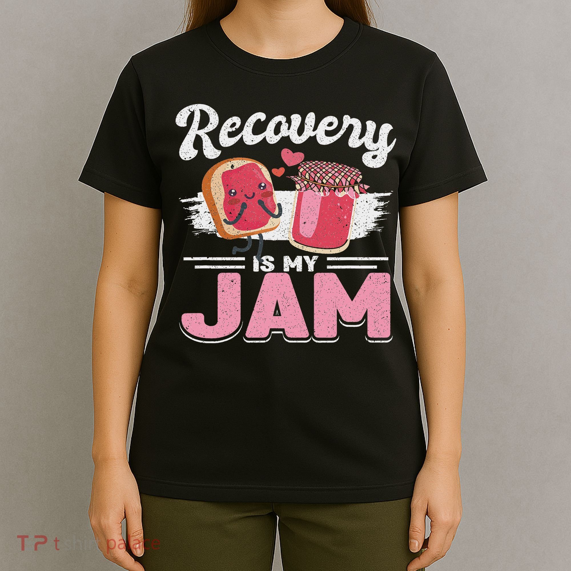 Recovery Jam Narcotics Anonymous Na Aa Sober Sobriety T-Shirt