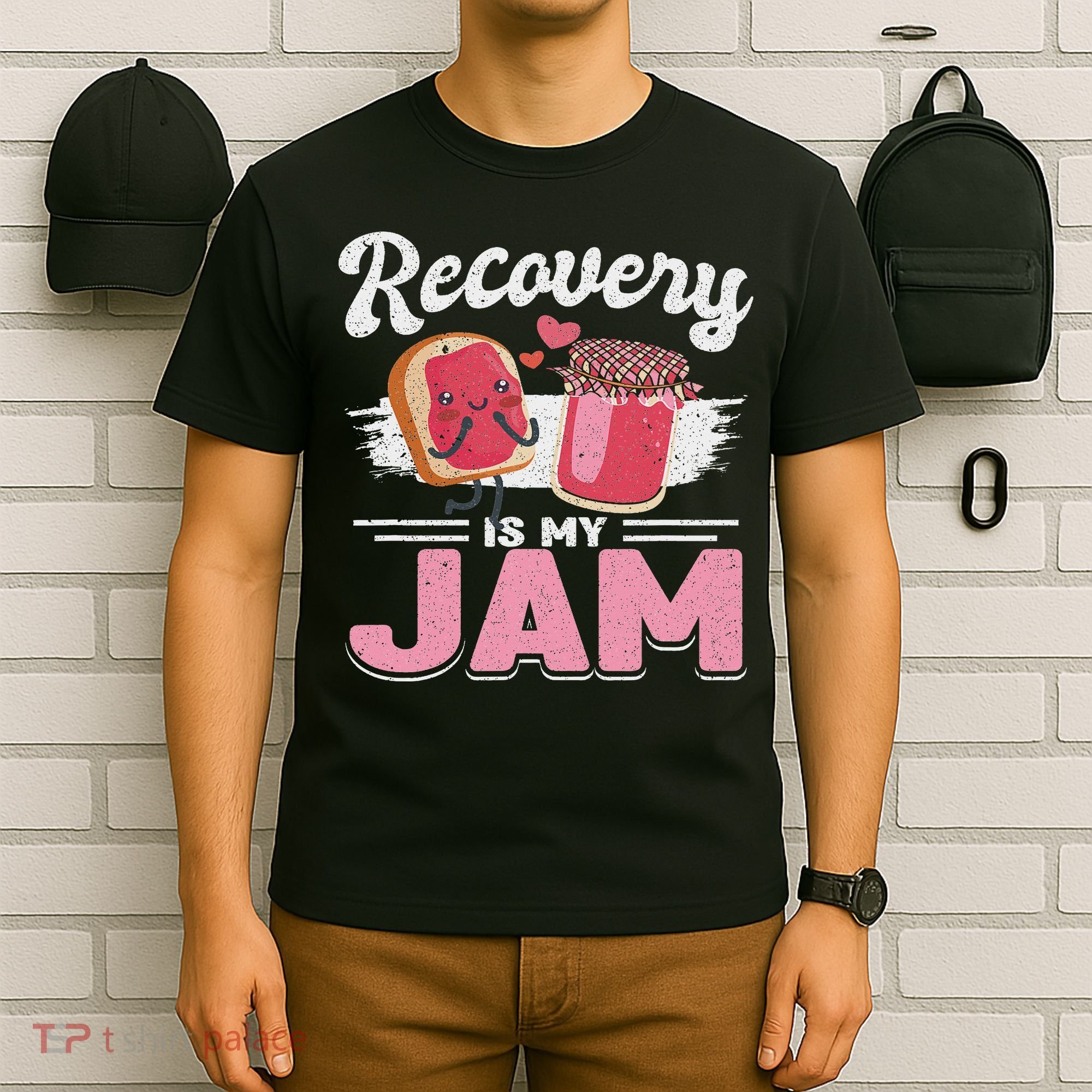 Recovery Jam Narcotics Anonymous Na Aa Sober Sobriety T-Shirt