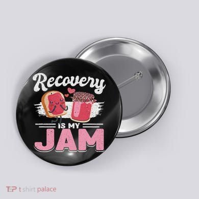 Recovery Jam Narcotics Anonymous Na Aa Sober Sobriety Button