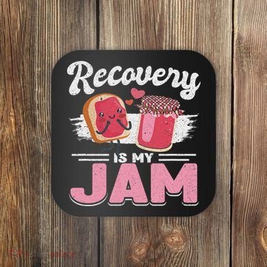 Recovery Jam Narcotics Anonymous Na Aa Sober Sobriety Coaster