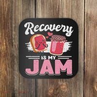 Recovery Jam Narcotics Anonymous Na Aa Sober Sobriety Coaster thumb 0